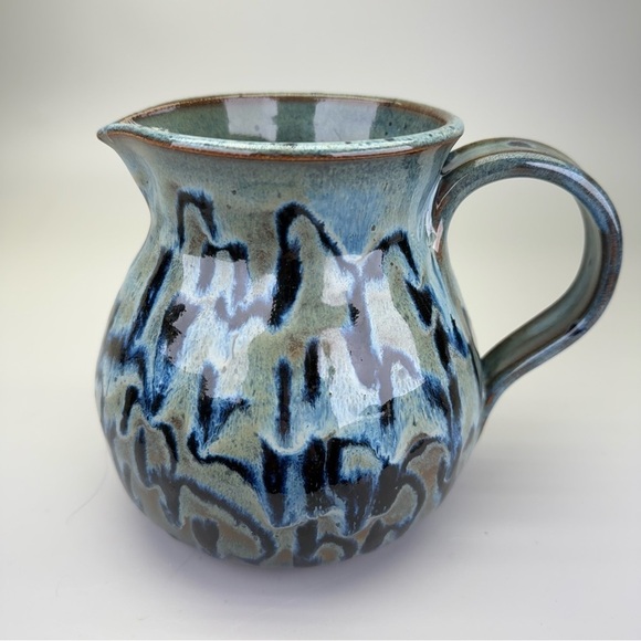 Nedware Hand Crafted Studio Art Pottery Pitcher - Picture 1 of 11